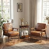 YEAKOO Narrow Side Table Rustic Brown 40x18x55 cm Narrow End Table view 2