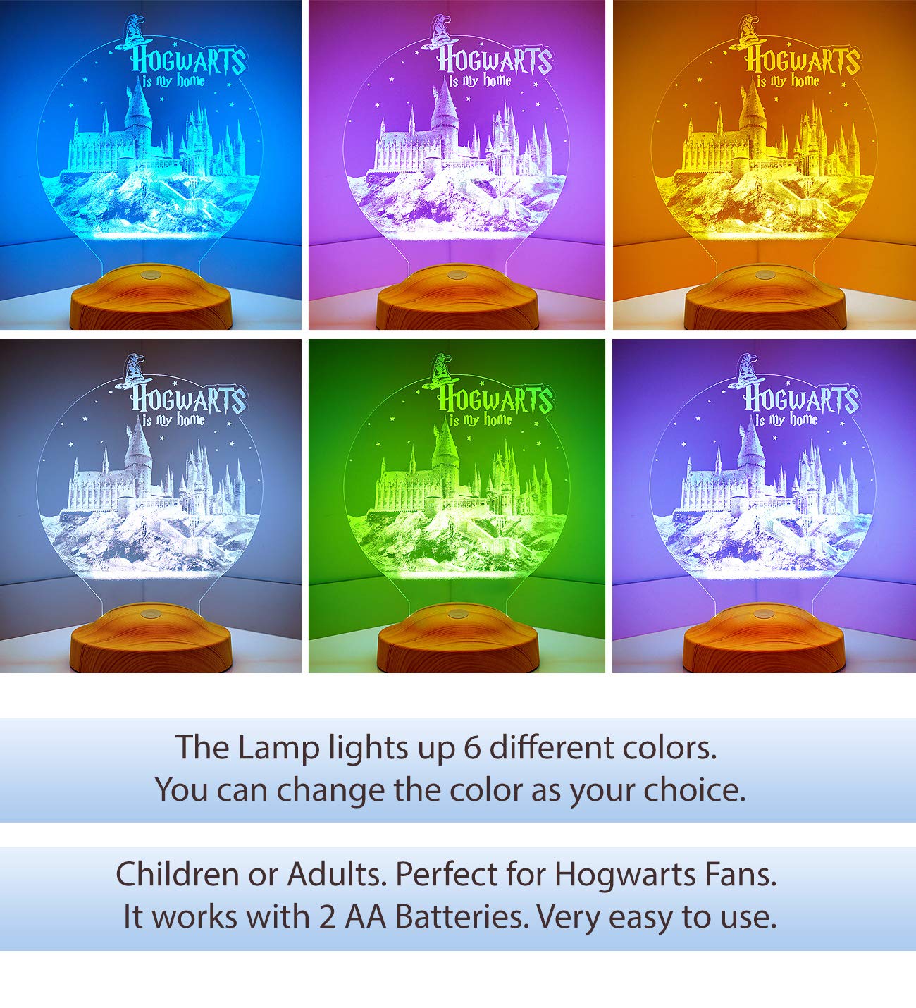 Sentidos LED-Nachtlicht Geschenke Lampe Geburtstagsgeschenke Schreibtischlampe Schlafzimmer 3