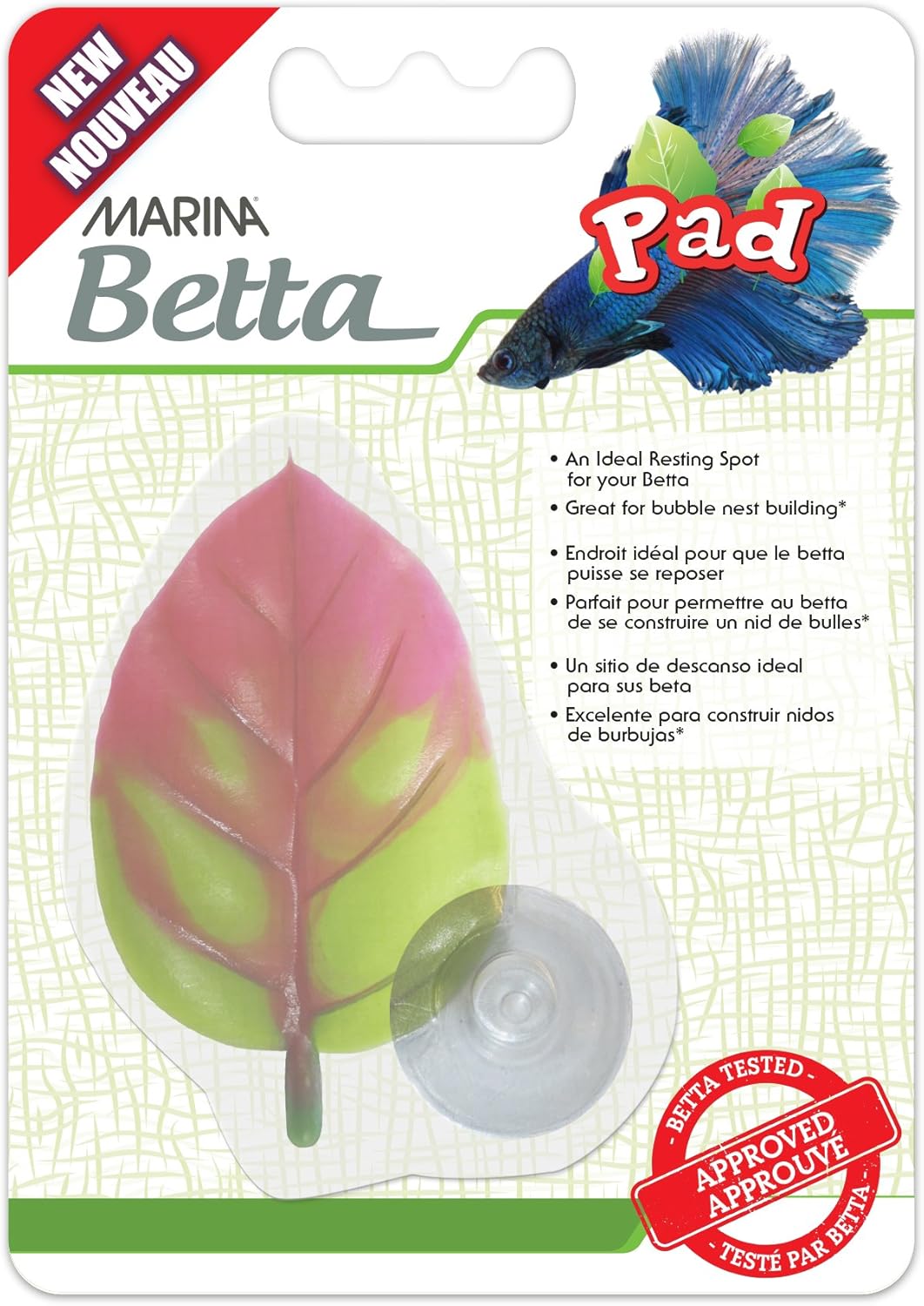 Marina Betta Leaf Pad, Green, 12230