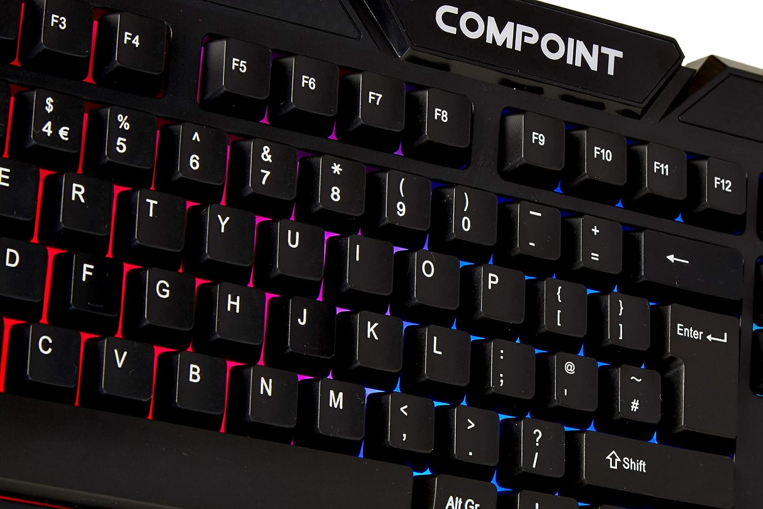Compoint Gaming Keyboard RGB Illumination USB Wired for PC Gamers PS4, PS5, Laptop, Xbox, MAC - Image 5