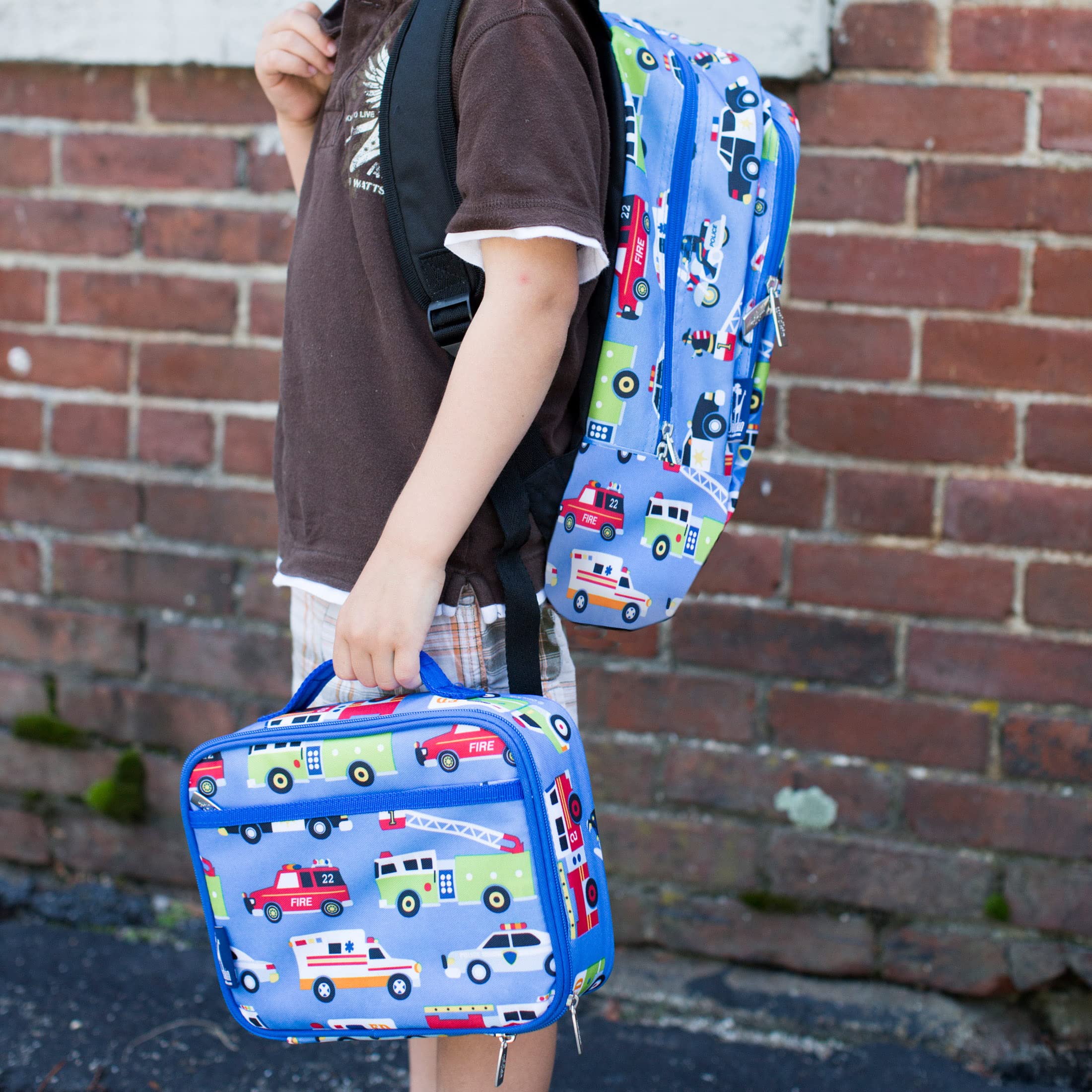 15-Inch Kids Backpack for Boys & Girls, Perfect for Early Elementary, Backpack for Kids Features Padded Back & Adjustable Strap, Ideal for School & Travel Backpacks (Heroes)