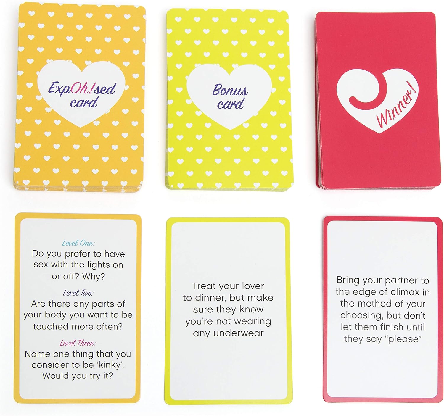 Lovehoney Oh! Adult Board Game for Couples with Blindfold Cards and Tickler, Multicoloured - Image 4