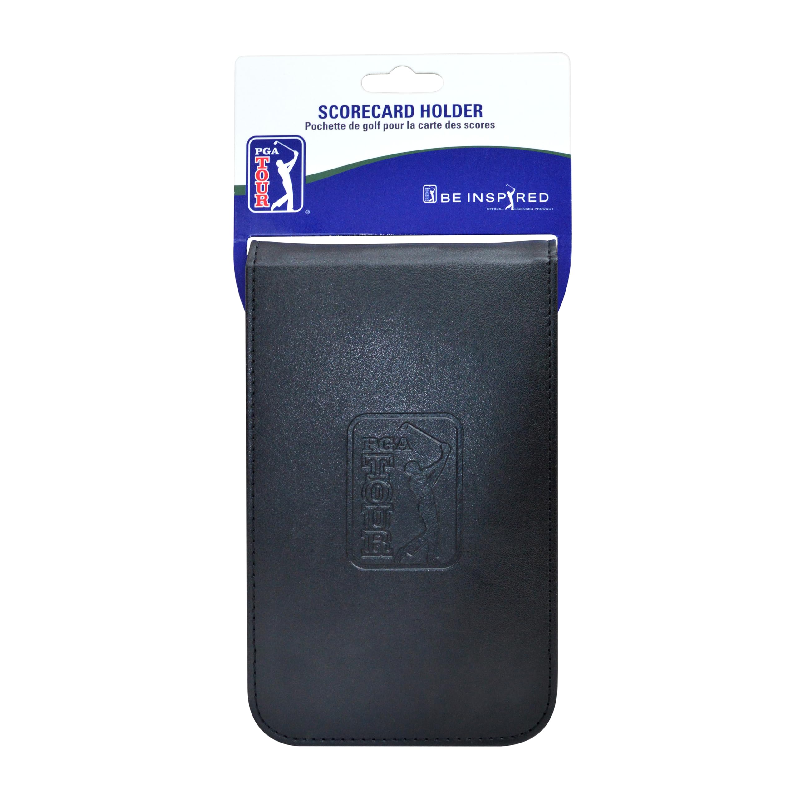 PGA TOUR Score Card Holder - Black,18 X 11 X 0.8cm