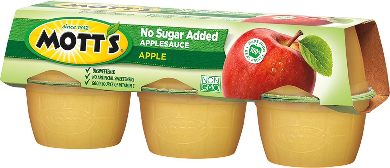 √ Motts Original Applesauce Nutrition Facts