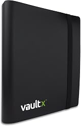 Vault X 4 Pocket Trading Card Binder Strap 160 Cards Standard Side-Loading view 2