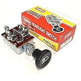 AMNEN Universal 2-Position Push Button Headlight Switch AM-710C