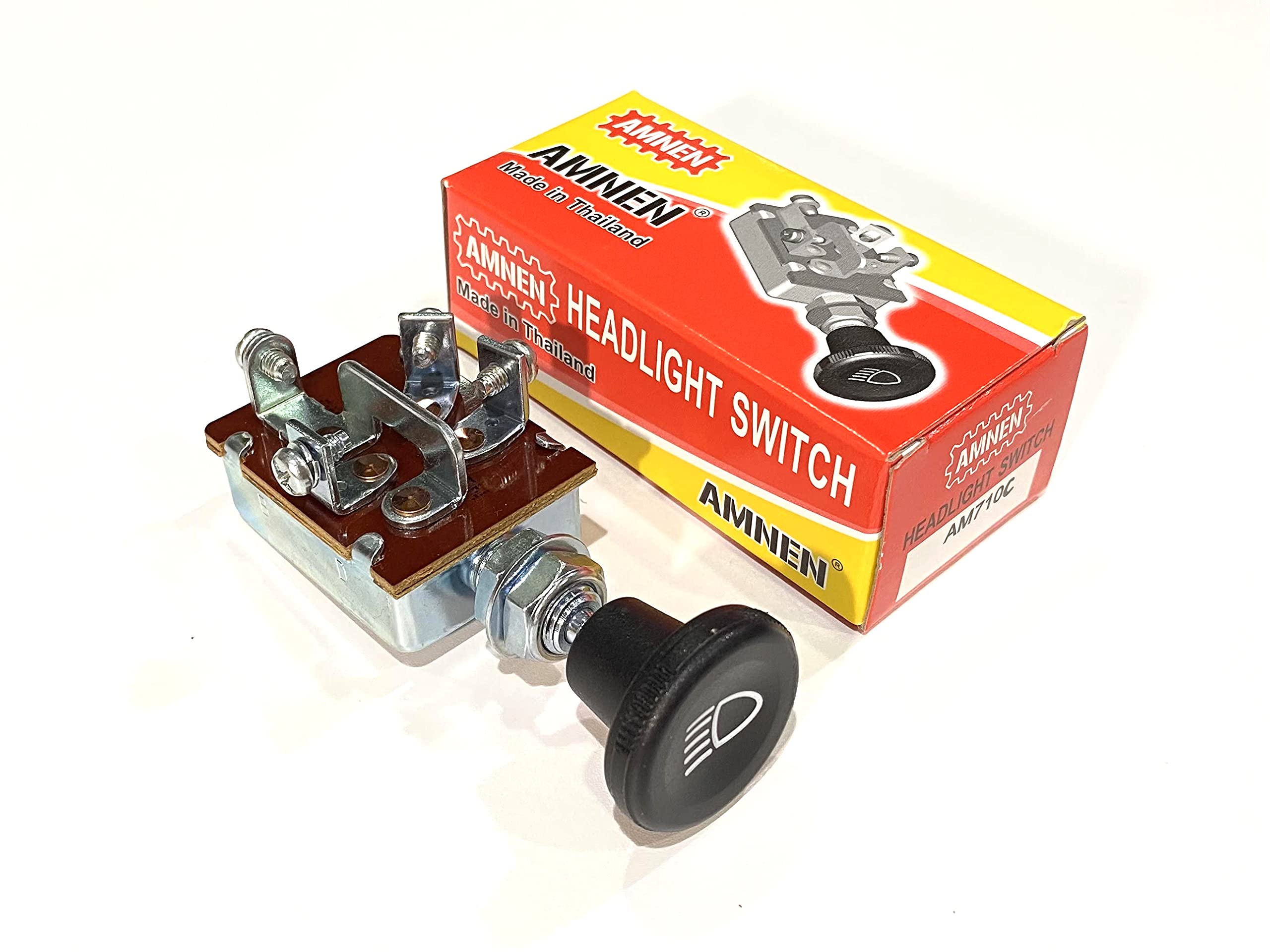 Photo 1 of AMNEN Universal 2-Position Push Button Headlight Switch AM-710C