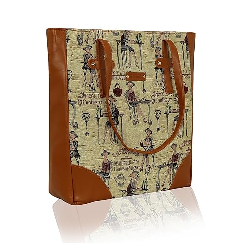 Kleio Jacquard Stylish Tote bag for Women/Girls