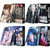 PYAJUU 4Pack/220Pcs Photocard Set KPOP HOP Album Cards GIANT Photocards ATE Post Cards 2025 Season's Greetings Merch Gift for STAY