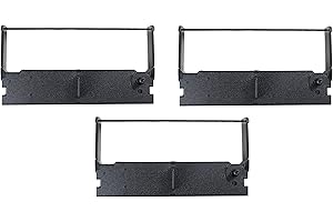 ER-5115II x [3 Pack] Ribbon, Ribbon, Ink, Cartridge, Compatible with TEC MA-1350, MA-1530, MA-1535, ERC-32, ERC32, Epson M820