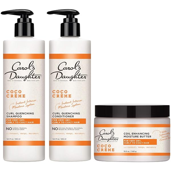 CAROL’S DAUGHTER COCO CREME SULFATE FREE SHAMPOO AND...