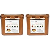 Authentic Crazy Korean Cooking Kimchi Container 0.9 Gal (3.4L) 2 PACK