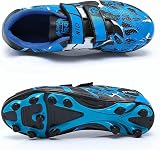 Hanani Boys Girls Football Boots FG/AG Soccer Shoes Blue view 6