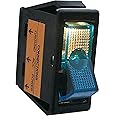 Calterm 40340 Switch, Rocker, Glow, Blue