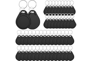 50Pcs Mifare Ultralight C ULC Key Fob NFC Tag RFID Key Card, 13.56MHz Contactless Ticket IC MF0ICU2,RFID Keychain Compatible 