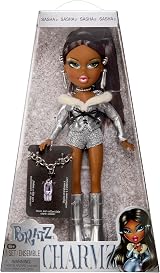 Bratz Charmz Sasha Fashion Doll with Charm Bracelet and Outfit