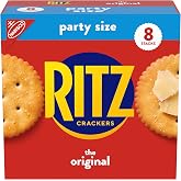 RITZ Original Crackers, Snacks for Kids and Adults, Party Size, 27.4 oz | Lunch Snacks