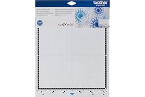 Brother ScanNCut DX Mat CADXMATLOW12, 12" x 12" Low Tack Adhesive for Thin and Delicate Materials, Replacement Accessory