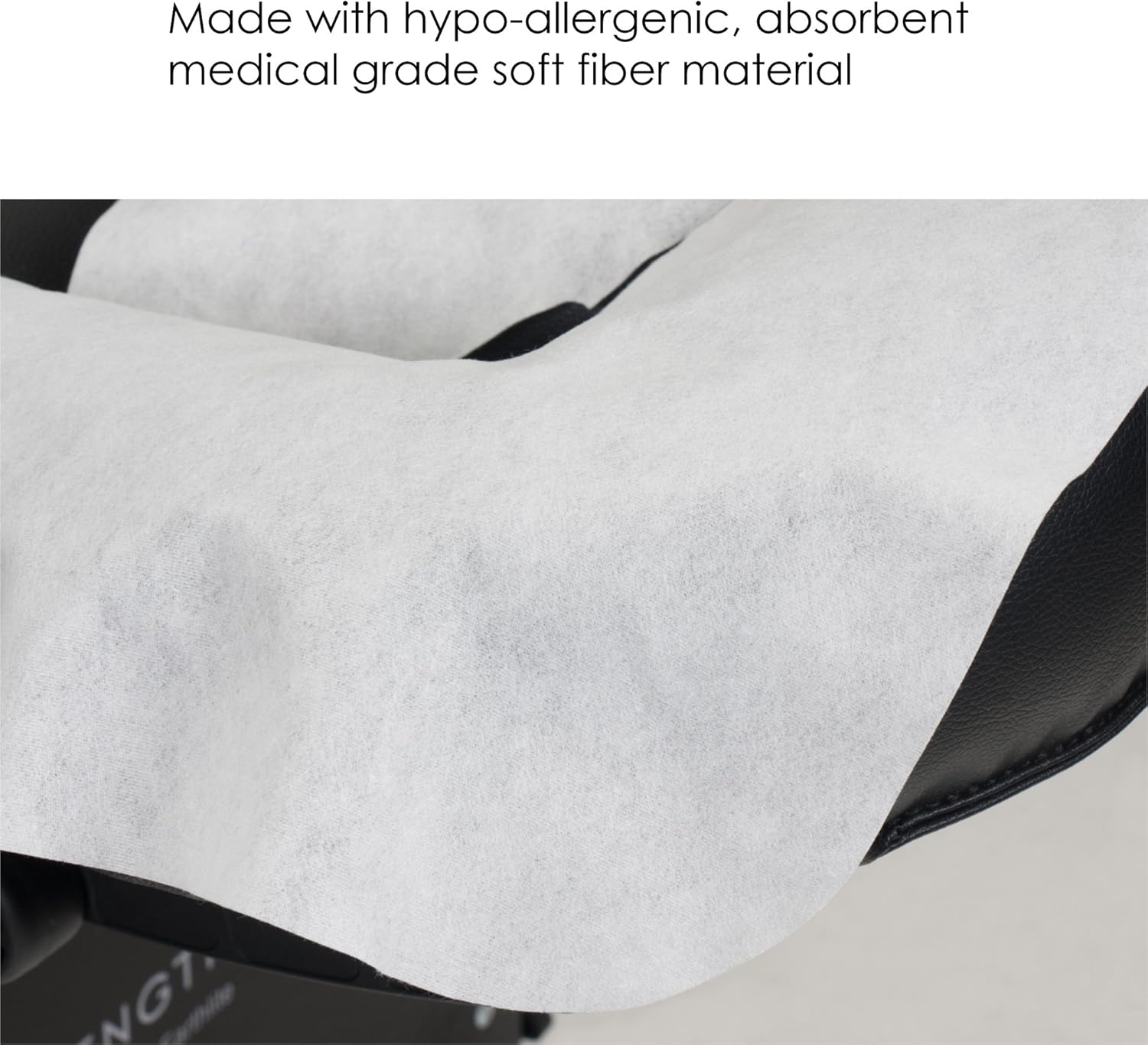 EARTHLITE Disposable Face Cradle Covers – Medical-Grade, Ultra Soft, Luxurious, Non-Sticking Massage Face Covers/Headrest Covers for Massage Tables & Massage Chairs, 100 count: Sports & Outdoors