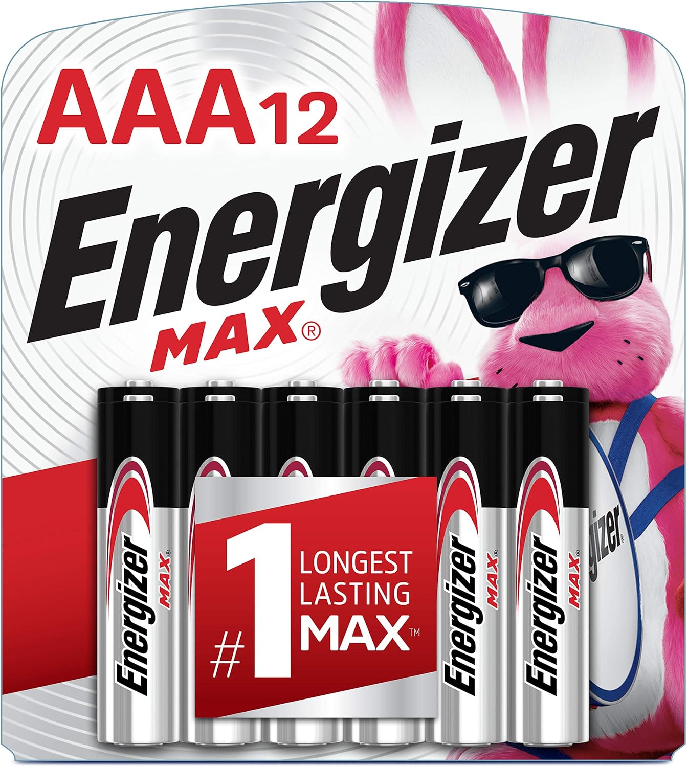 Energizer AAA Batteries (12 Count), Triple A Max Alkaline Battery