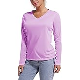 BUBBLELIME Long Sleeve Women's UPF 50+ Sun Protection Workout T-Shirt Athletic Tops Quick Dry Outdoor Sports