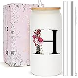 Personalized Gifts for Women, Monogrammed Frosted