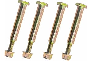 Metalsuberg Deck Wheel Shoulder Bolt and Flanged Lock Nut Replaces 193406 184219 137644 532193406 532137644 738-3056 938-3056