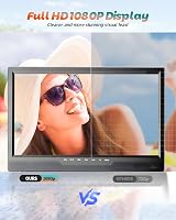 Desobry 19 Inch 1080p Portable TV DVB T2 Built-in Battery HDMI USB 12V view 3