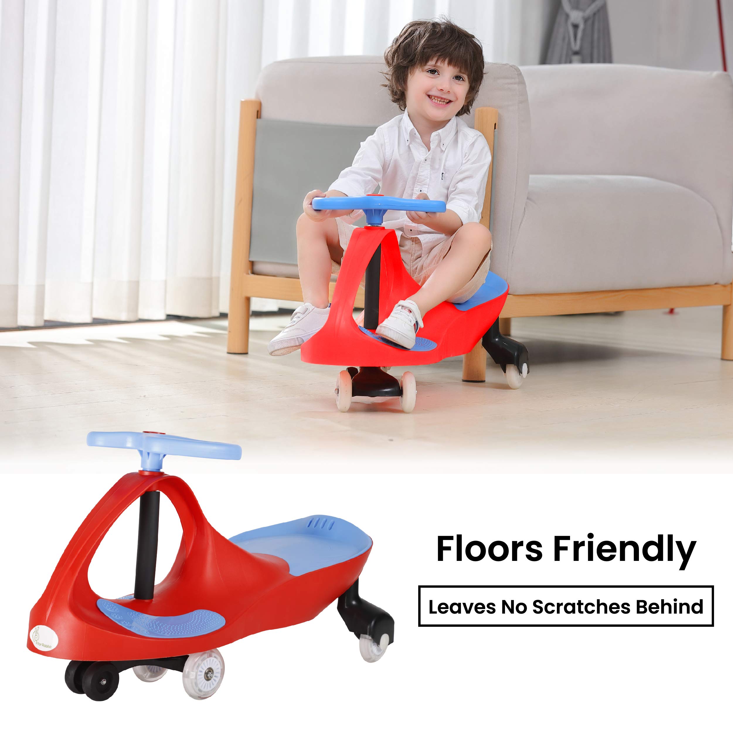 r for rabbit swing car