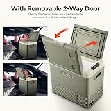 AAOBOSI 50L Car Refrigerator Cooler Box WiFi App Control 12/24V AC DC view 8