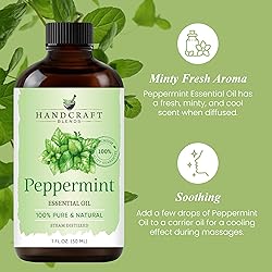 Handcraft Blends Peppermint Essential Oil – 1 Fl