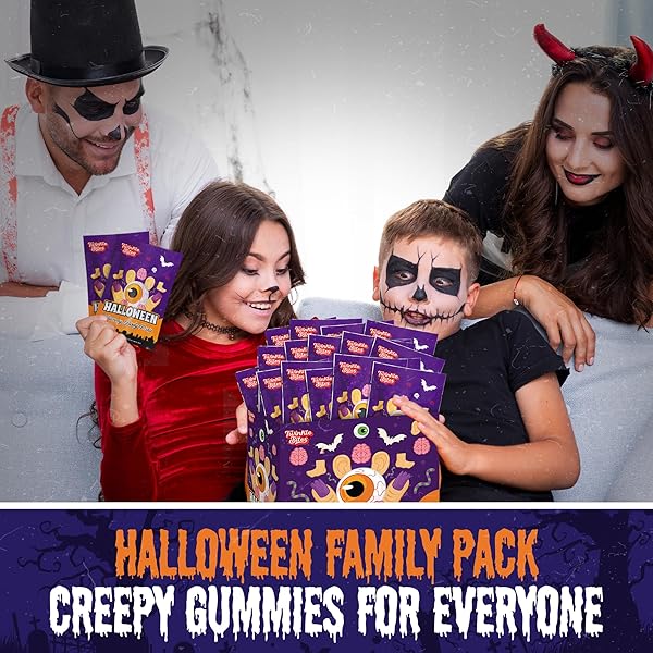 15 PACK HALLOWEEN GUMMY BODY PARTS – 5 PCS PER BAG (75PCS PER BOX ) HOLIDAY THEMED GUMMY CANDY – TRICK OR TREAT DELICIOUS CANDYS – BULK HALLOWEEN CANDY’S GREAT USE, FOR KIDS, TRICK OR TREAT, PARTY FAVOR, CLASSROOMS, GOODIE BAGS