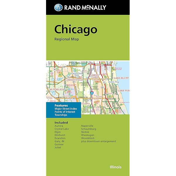 Rand McNally Folded Map: Chicago Street Map: Rand McNally