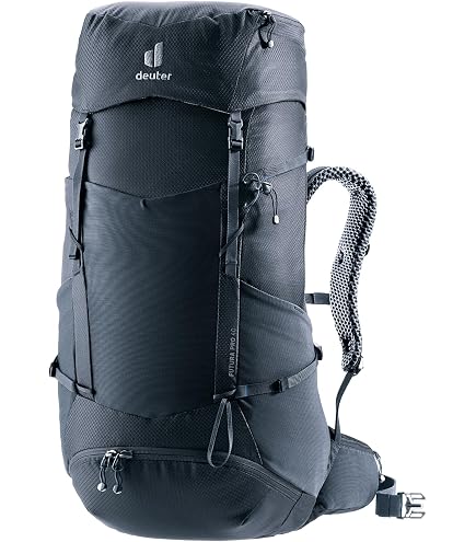 Deuter Unisex Aircontact Lite 40 + 10 L, Lightweight Backpacking & Hiking Backpack for Men & Women, 40 + 10 Liters