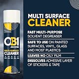OB1 Multi Surface Cleaner Adhesive Sealant Glue Sticker Remover Degreaser 500ml view 2