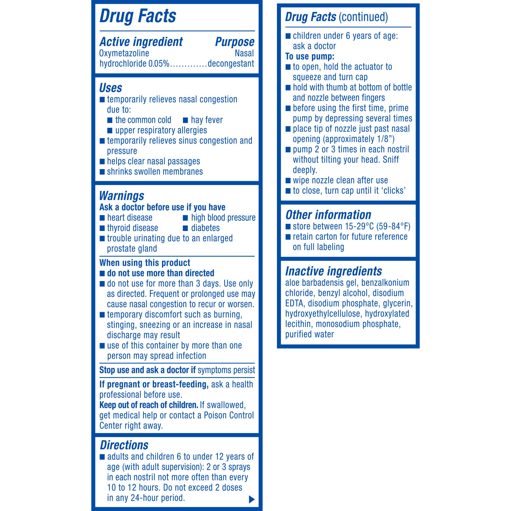 Zicam Extreme Congestion Relief No-Drip Liquid Nasal Spray with Soothing Aloe Vera, 0.5 Ounce