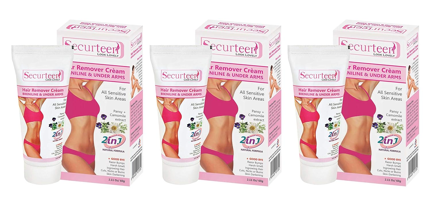 Buy Hair Remover Cream For Bikini Line And Underarms By Securteen