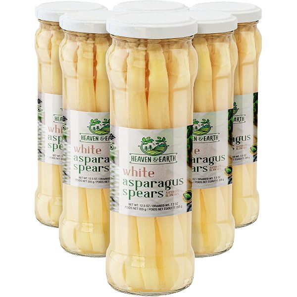Reese All White In Glass Asparagus Spears, 11.6 OZ (Pack Of 6) - 