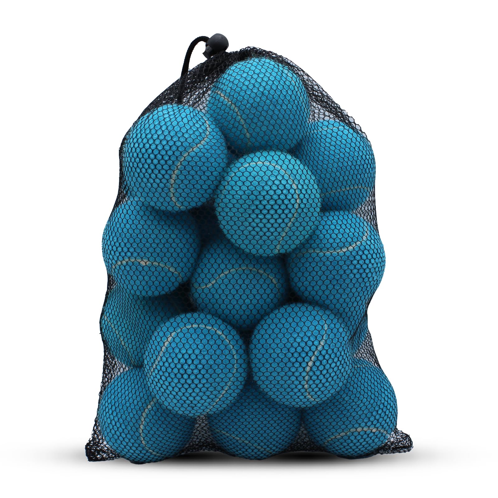 SHYUJAJIE Tennis Balls, 20 Pack Training Tennis Balls,High Elasticity Practice Tennis for Beginner, Exercise Playing Balls for Pet Dog (Light Blue)