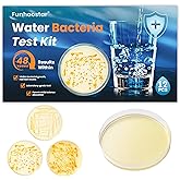 Bacteria Test Kits for Drinking Water - 12 Tests Detect Coliform, E.coli & All Bacteria | Home Quality Testing Kit for Well, 