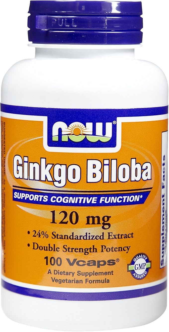 Now Foods Ginkgo Biloba, 100 caps / 120mg ( MultiPack