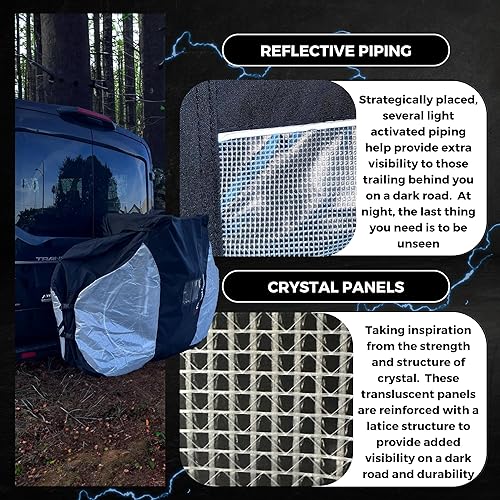 Formosa 2025 Stronger Zippers Travel Bike Cover for Rear Hitch