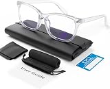 COOLOO Blue Light Blocking Glasses Anti Glare TR90 Frames