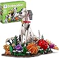 Sillbird Dog Animal Flower Building Sets for Adults & Teens, Buildable Floral Dalmatian Kit for Home Décor, Birthday Gift Toy