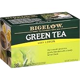 Bigelow Tea Green Tea with Lemon, Caffeinated Tea with Green Tea and Lemon, 20 Count Box (Pack of 6), 120 Total Tea Bags
