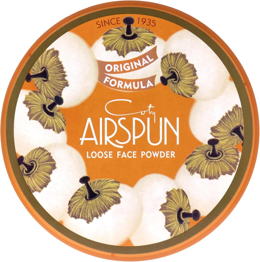 COTY Airspun Loose Face Powder Translucent 2.3 oz Long Lasting Matte Finish