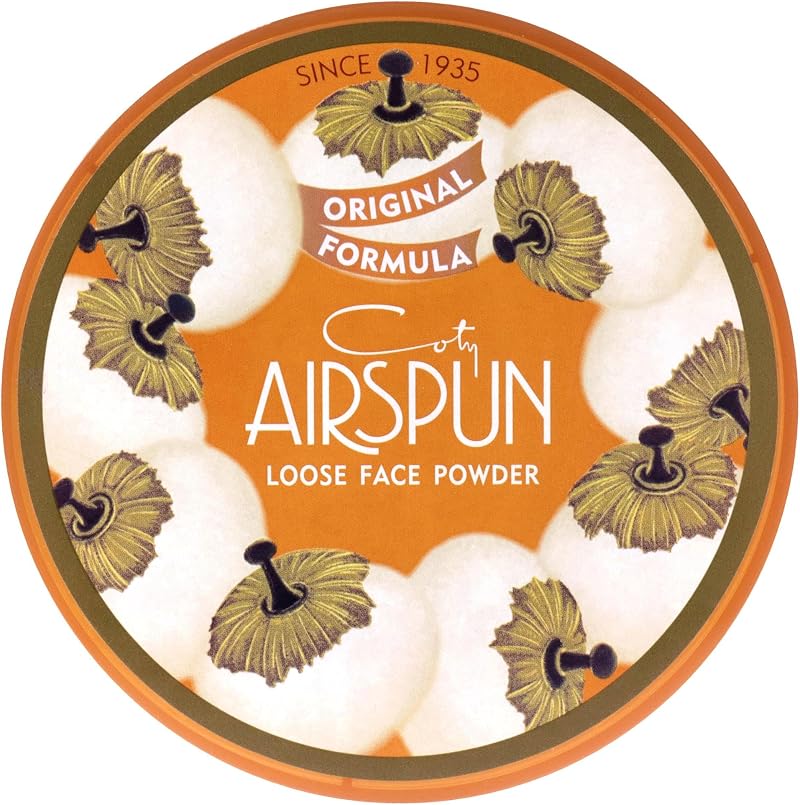 COTY Airspun Loose Face Powder Translucent 2.3 oz Long Lasting Matte Finish