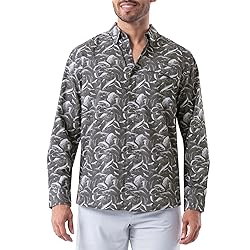 Guy Harvey Men's Long Sleeve Performance Fishing