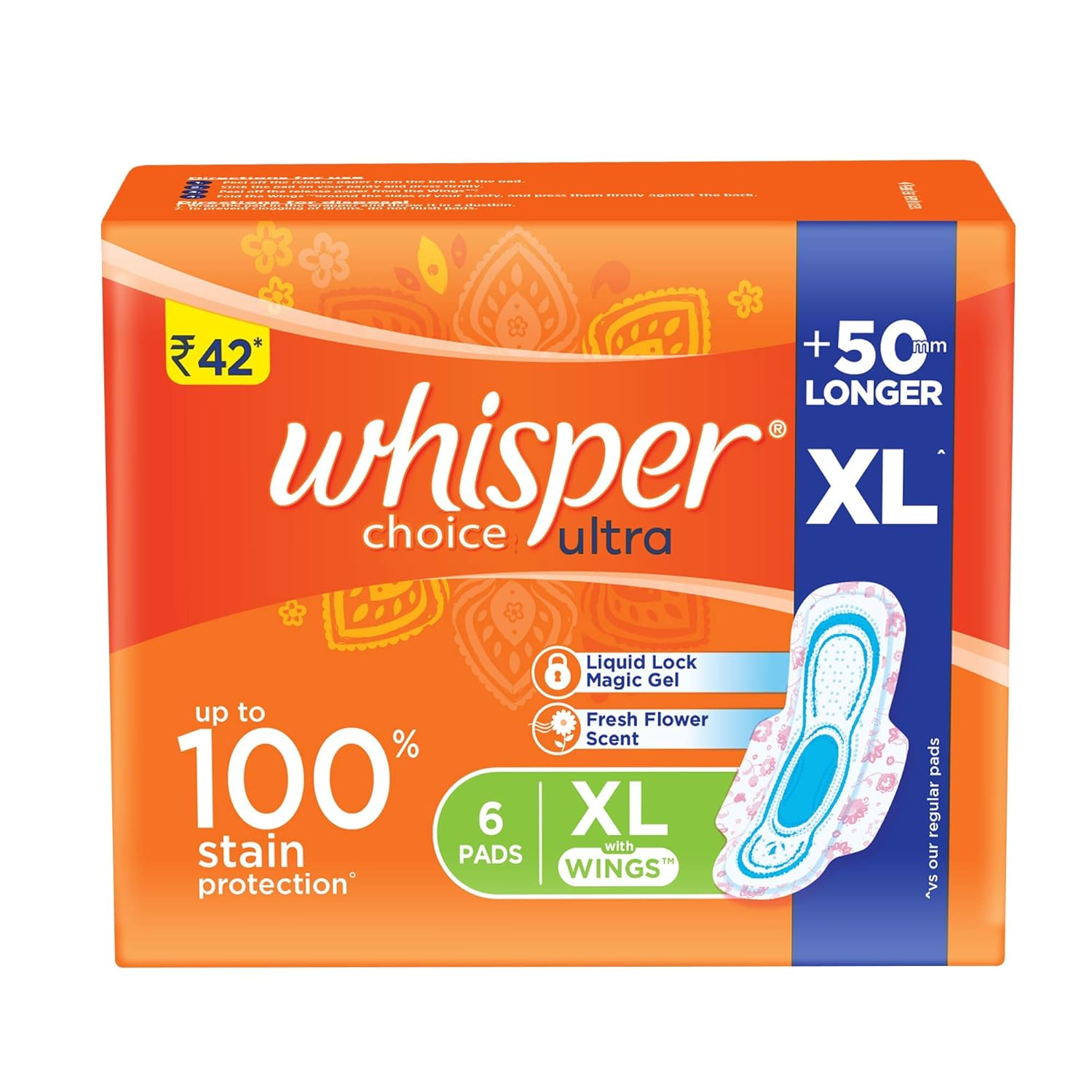 Buy Whisper Choice Sanitary Pads for 