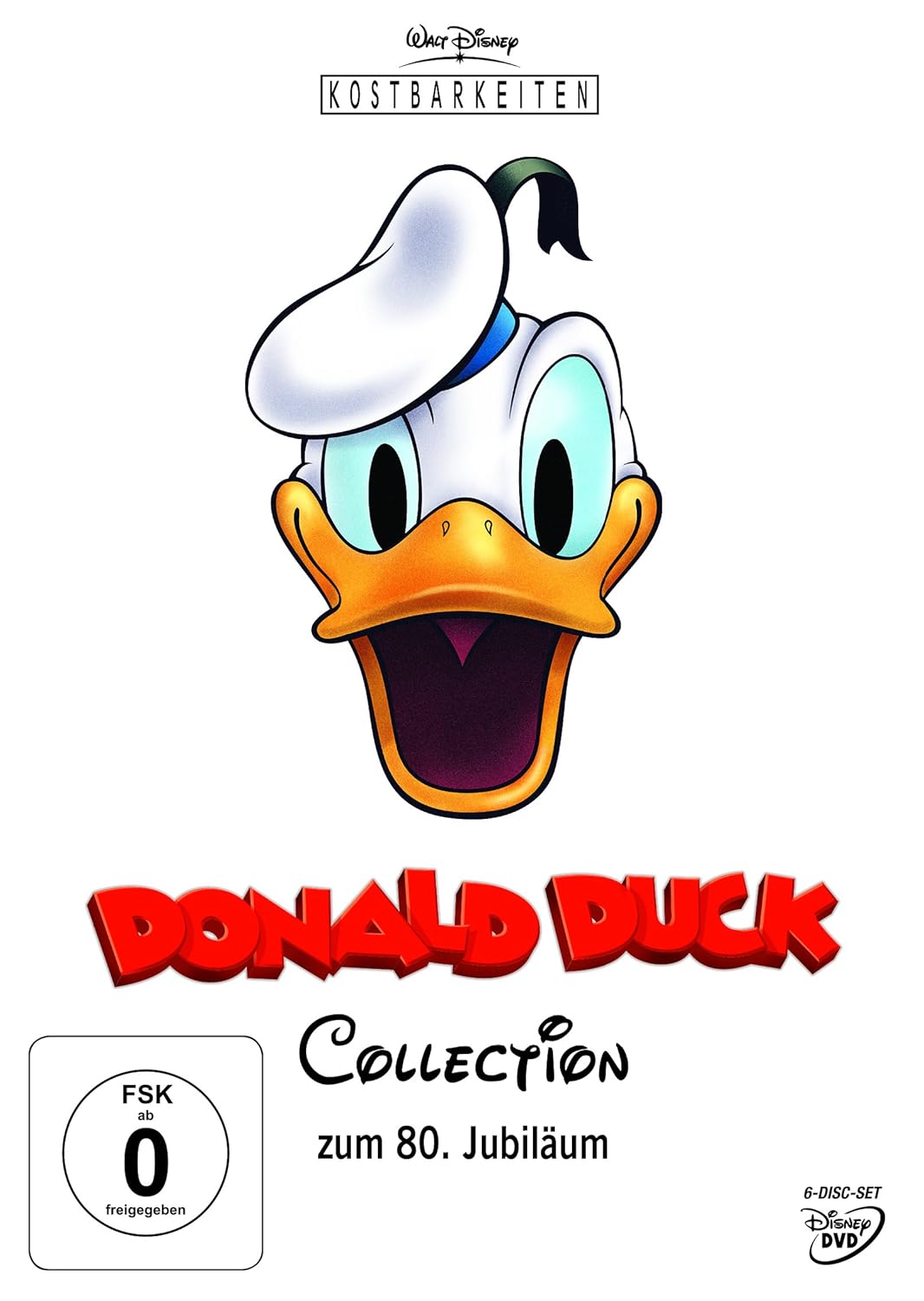 Donald Duck Collection Zum 80 Jubilaum 6 Dvds Amazon De Dvd Blu Ray